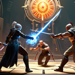 **
    "A dynamic, tactical combat scene within the world of Reverse: 1999, showcasing the new meta. Three diverse arcane characters are depicted in synergistic action: a 'Battle Controller' character weaving mystical debuffs or crowd control on multiple enemies, a 'Dynamic Support' character providing versatile buffs and healing while also contributing minor offensive spells, and an 'Adaptive Finisher' character executing a precise, targeted attack that exploits enemy weaknesses. The scene emphasizes complex team interplay, strategic positioning, and the vibrant, retro-futuristic magical aesthetic of the game. Focus on the flow of abilities rather than just raw power."

2.  **Prompt for