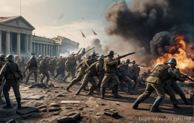 리버스 1999 협동전 아이템 분배 - **Prompt:** A dynamic scene depicting the immediate aftermath of a fierce battle in the world of Rev...