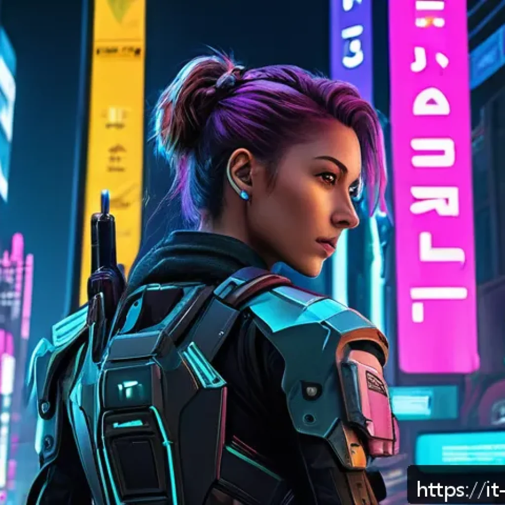 리버스 1999 신규 유저 환영 이벤트 - A futuristic, cyberpunk-style cityscape at night, illuminated by vibrant neon signs in Italian langu...