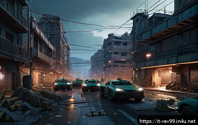리버스 1999 최신 공략 비디오 - A detailed futuristic battlefield map showcasing strategic control points in a dystopian urban envir...
